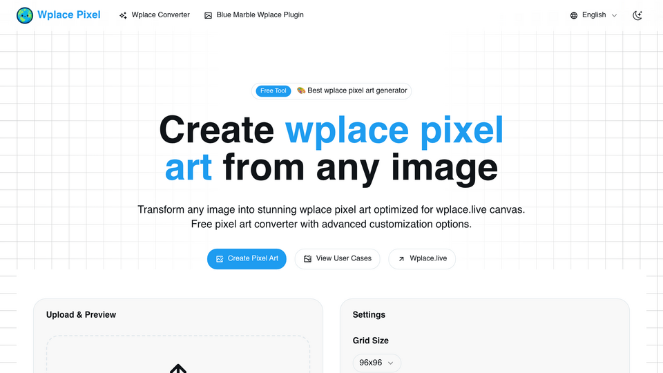 Screenshot of Wplace Pixel