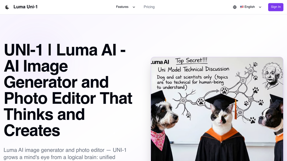 Screenshot of uni1.art