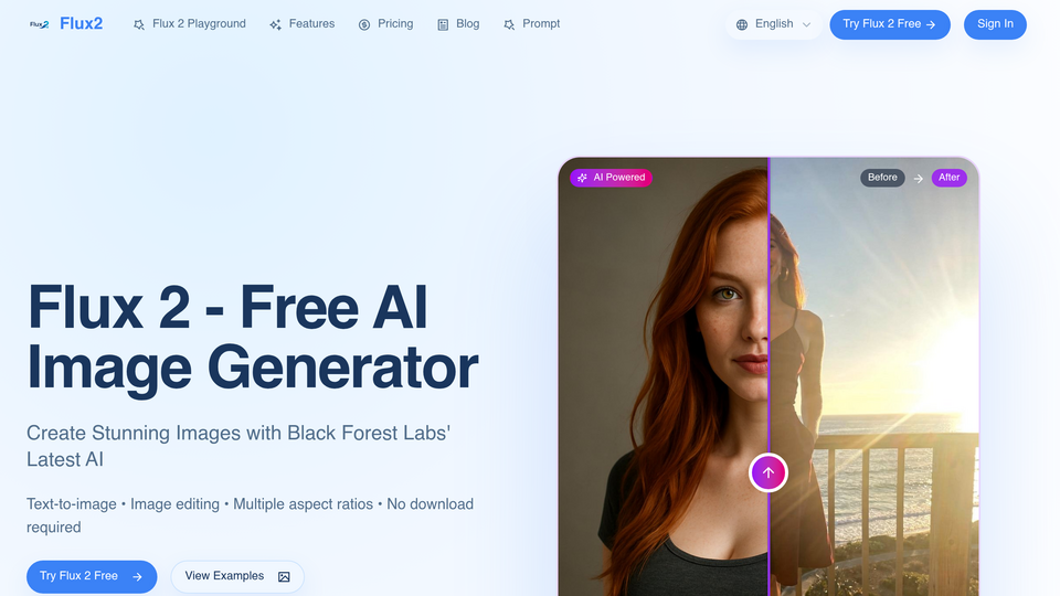 Screenshot of Flux 2