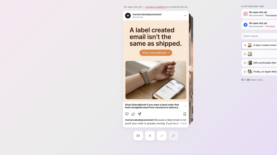 Screenshot of Selzee
