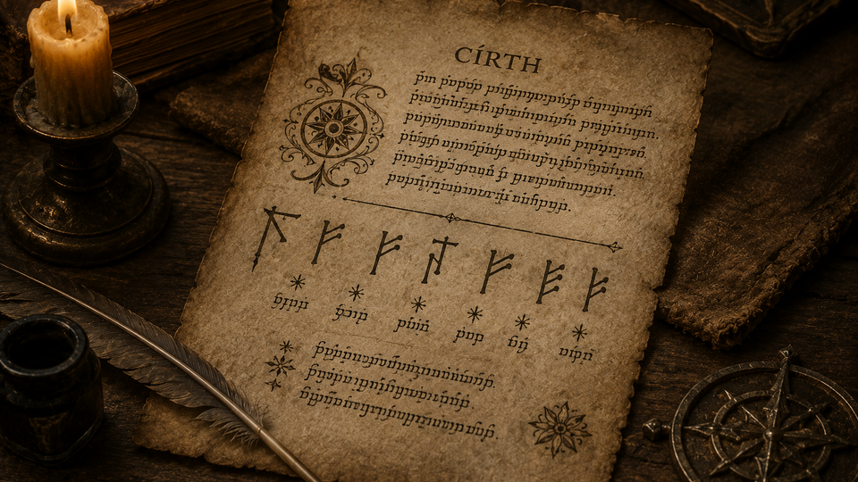 Screenshot of Elvish Translator