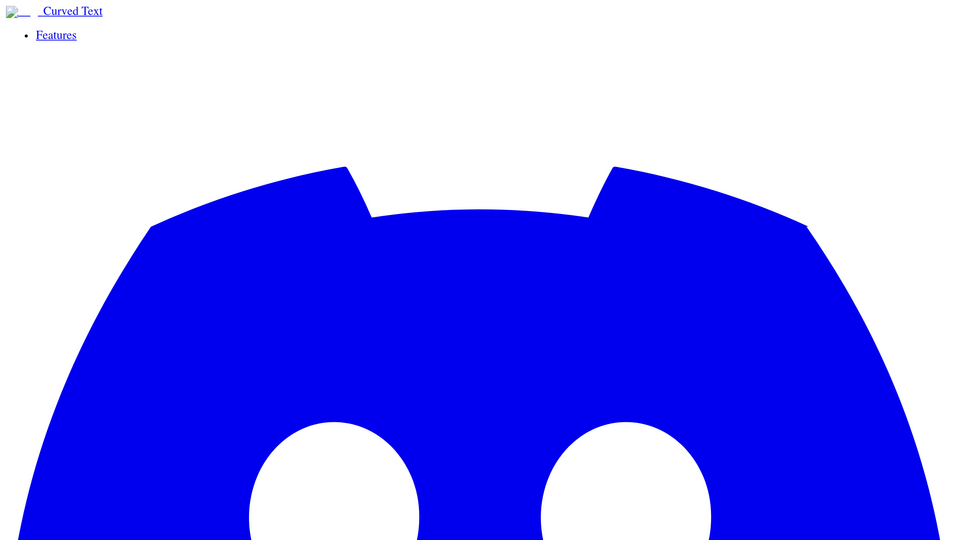 Screenshot of Curve Text Generator