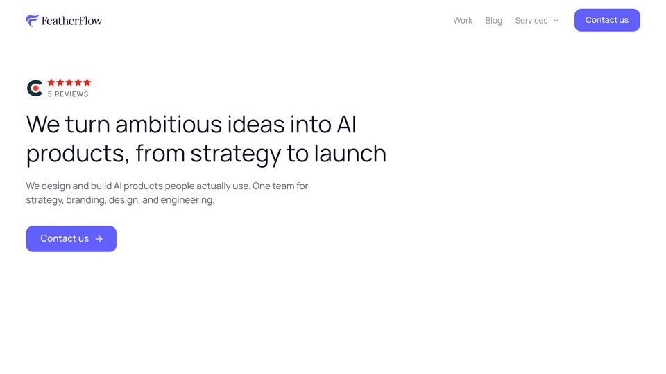 Screenshot of FeatherFlow