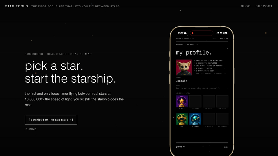Screenshot of Star Focus
