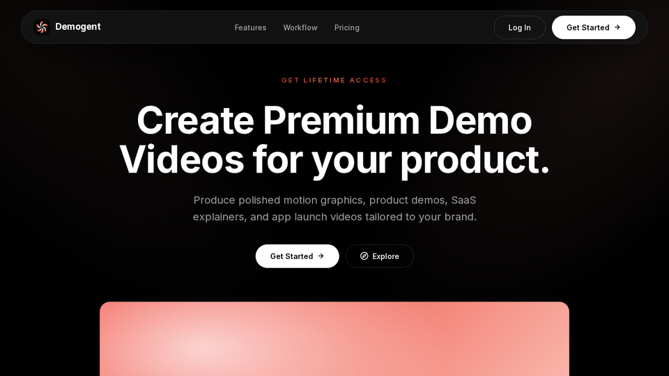 Screenshot of Demogent