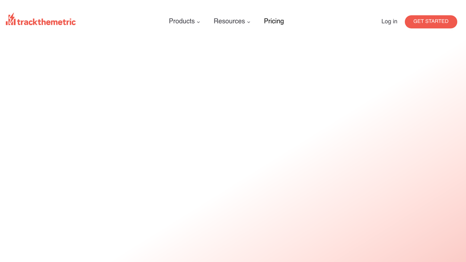 Screenshot of Trackthemetric