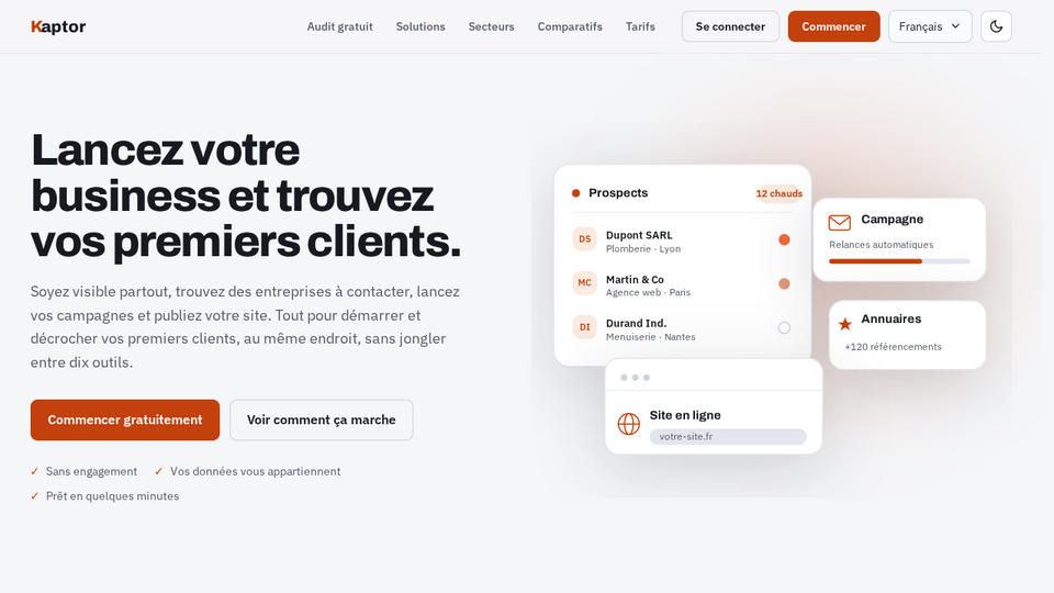 Screenshot of Kaptor