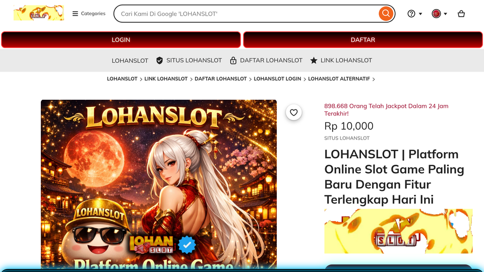 Screenshot of EcomLeads