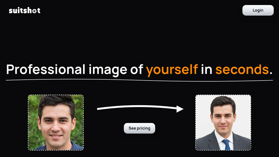 Screenshot of suitshot