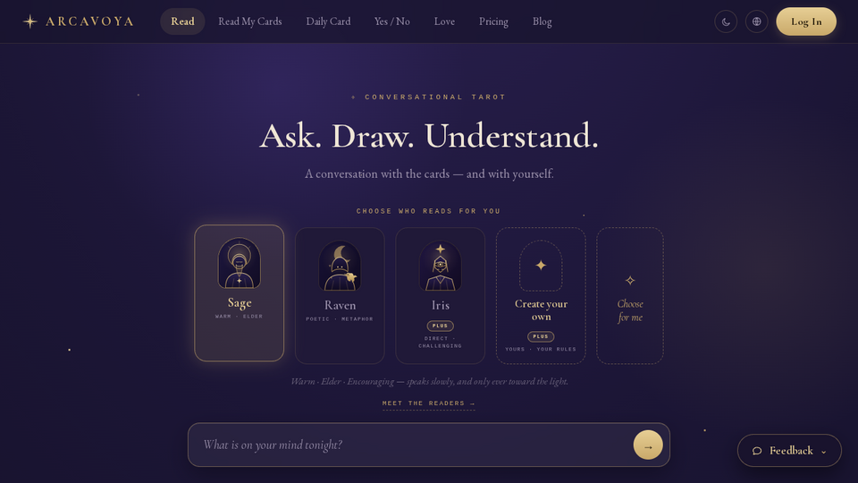 Screenshot of Arcavoya