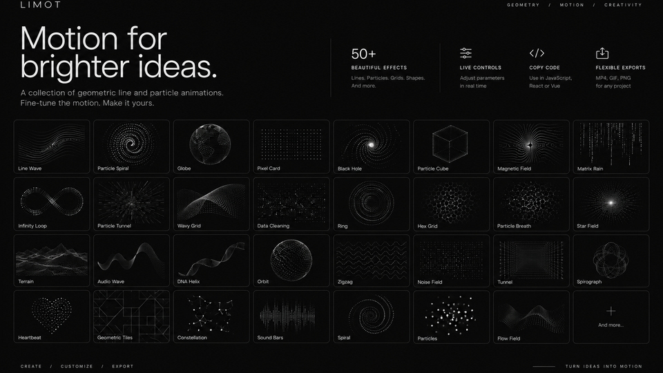 Screenshot of Limot