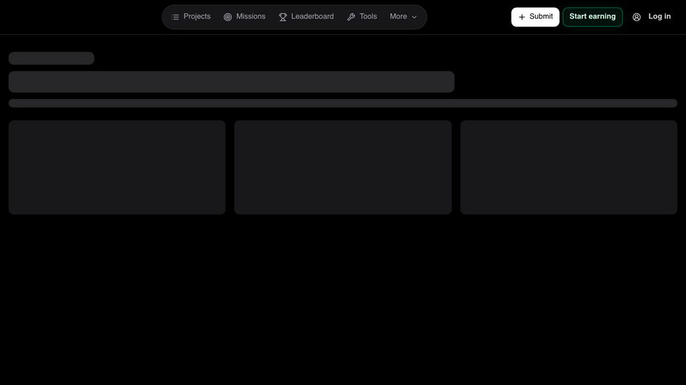 Screenshot of VibeCodingList
