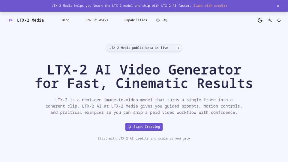 Screenshot of ltx-2 media