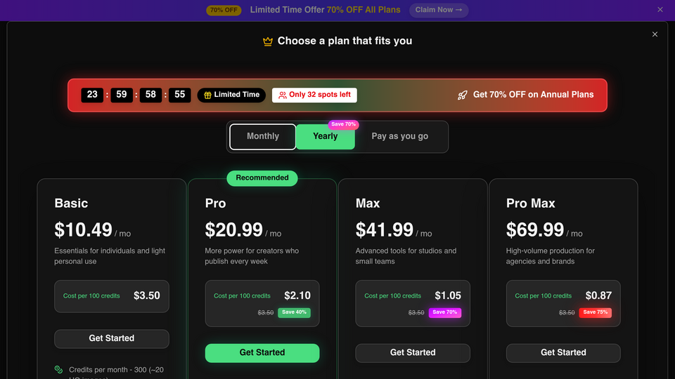 Screenshot of Nano Banana 2 AI