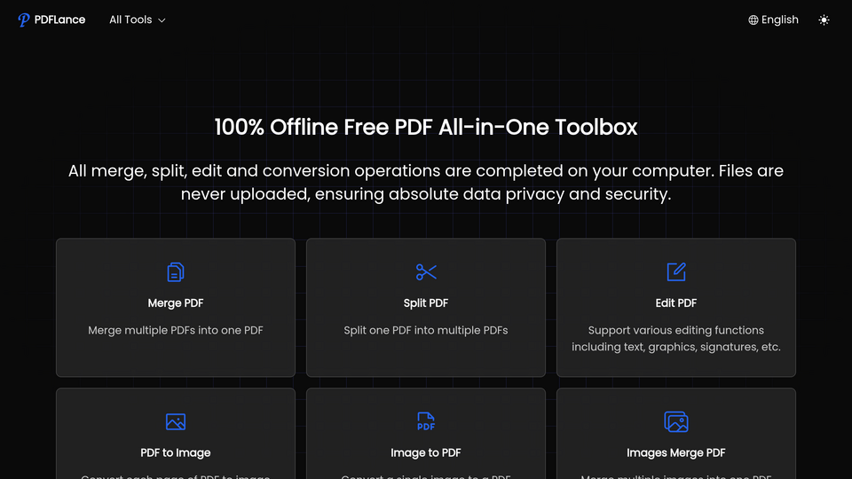 Screenshot of PDFLance