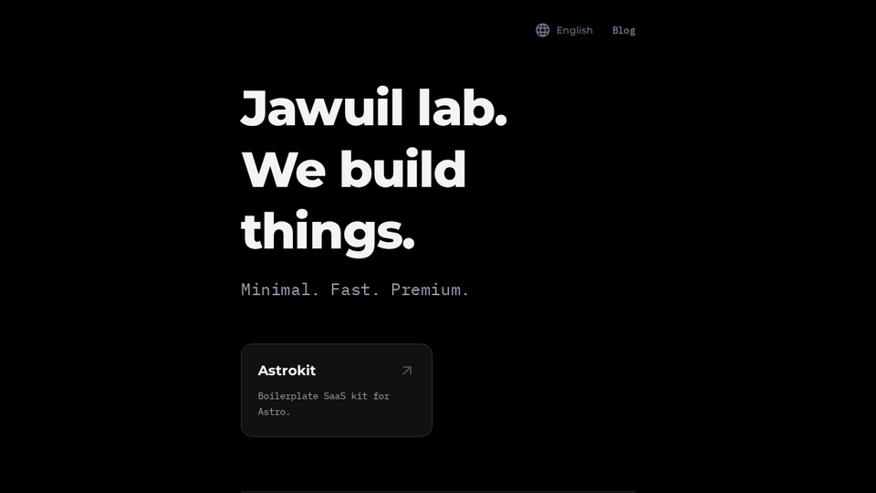 Screenshot of Indie Labs