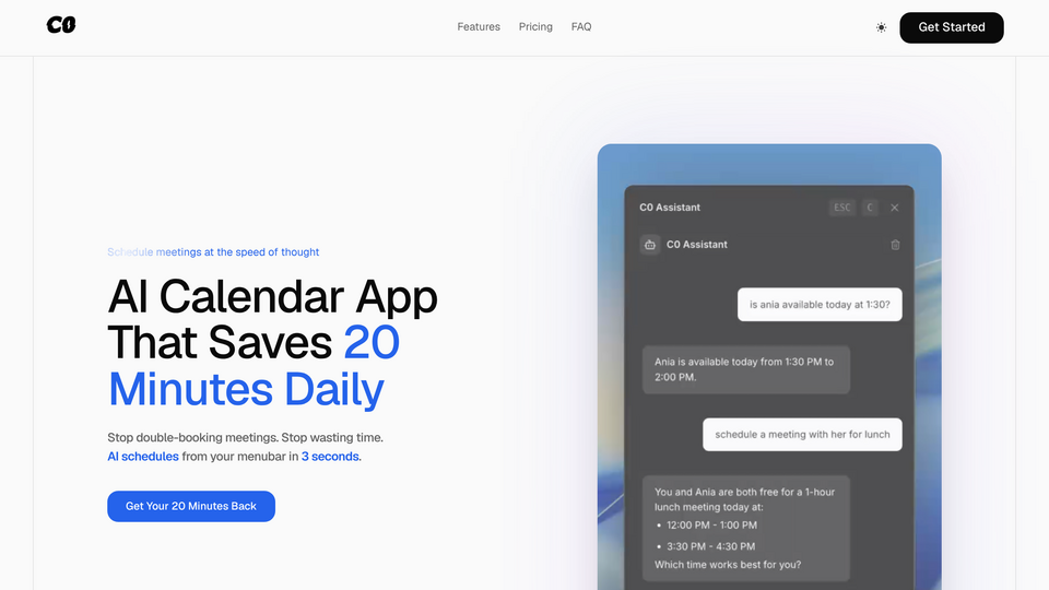 Screenshot of Calendar0