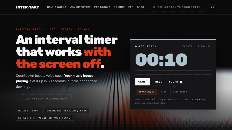 Screenshot of Intertakt