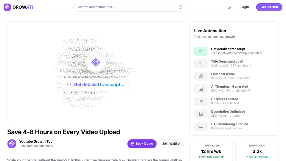 Screenshot of Growati