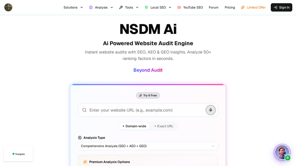 Screenshot of Nsdm Ai