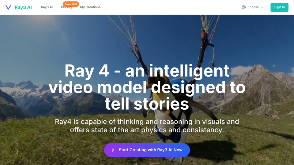 Screenshot of ray3