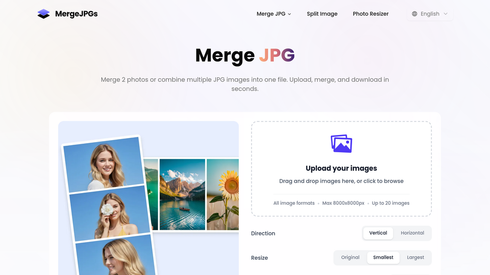 Screenshot of Merge JPG